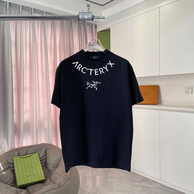 Arc'teryx Bird*2025 Autumn New Style Personalized Logo Print Short-Sleeve T-Shir