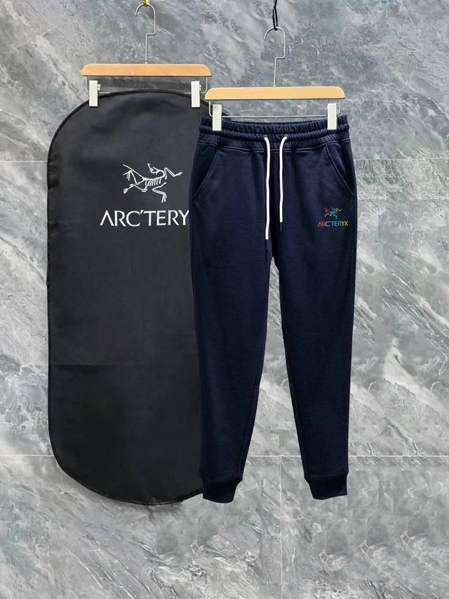 Arc'teryx SS Fall/Winter Show Style Slim Fit Lines Exquisite Print Simple Logo S