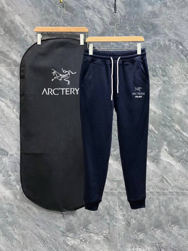 Arcteryx 24Ss Fall/Winter Runway Slim Fit Sweatpants with Exquisite Print and Si