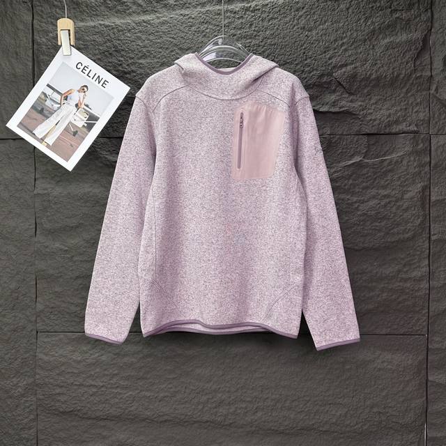 Little Bird 2025 New Pocket Zipper Embroidered Logo Couple Hooded Fleece Sweatsh