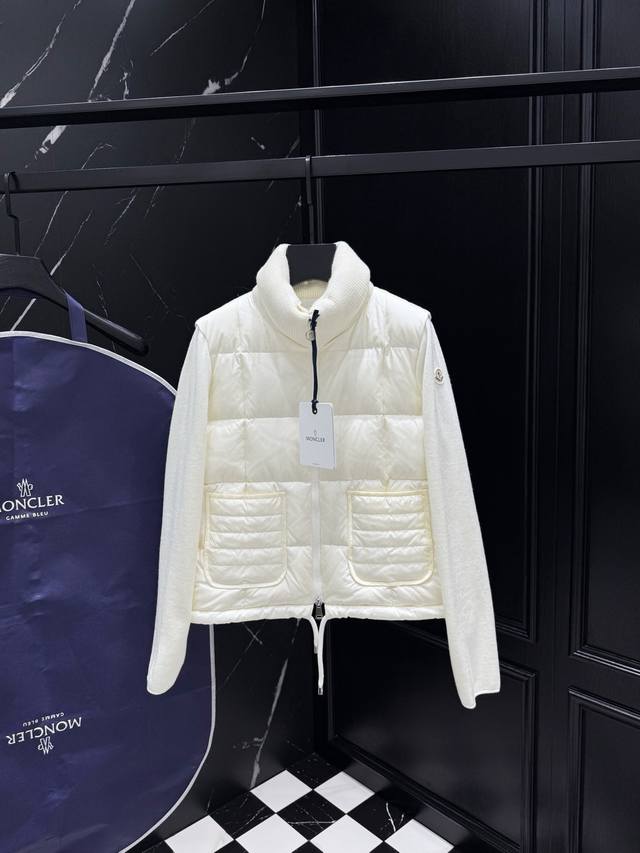 2025 Autumn/Winter New Knitted Down Patchwork, Original 1:1 Custom Made, All Har