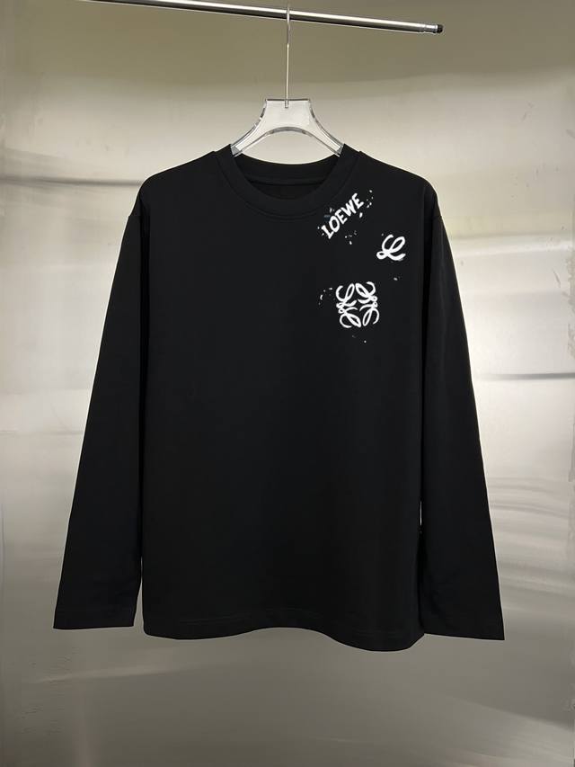 Style: Loewe Long T-Shirt Fabric: 300g Double Yarn 100% Cotton Ribbing: 320g Sol