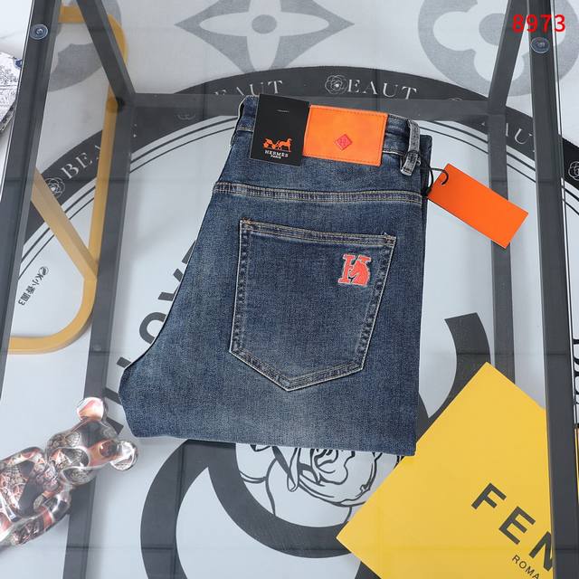 New Slim Straight Leg Jeans (Ddd) Style No.: 8973# (Ddd) Sizes: 29-42 (Ddd)