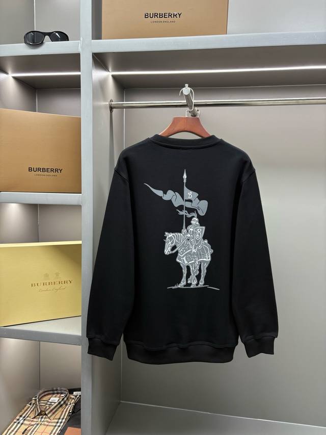 Burmese Shield Equestrian Knight Print Cotton Crew Neck Sweatshirt - Burmese's t