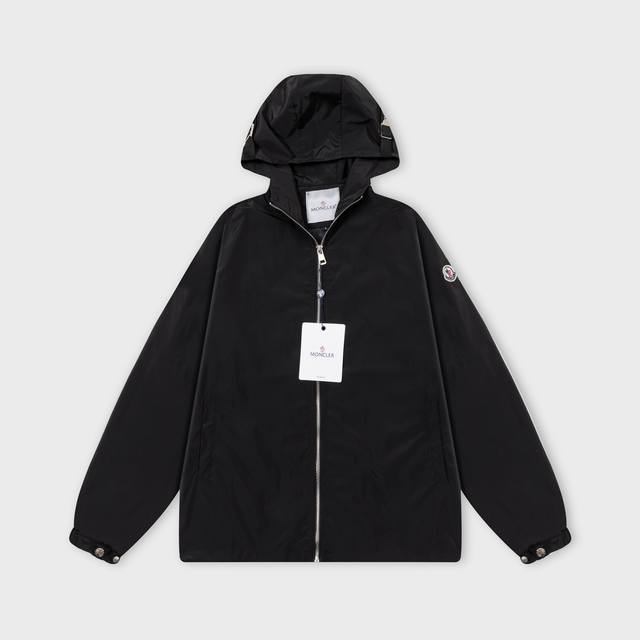 Moncler 2025 Fall/Winter New Hooded Trench Jacket, Stylish and Elegant, Exquisit