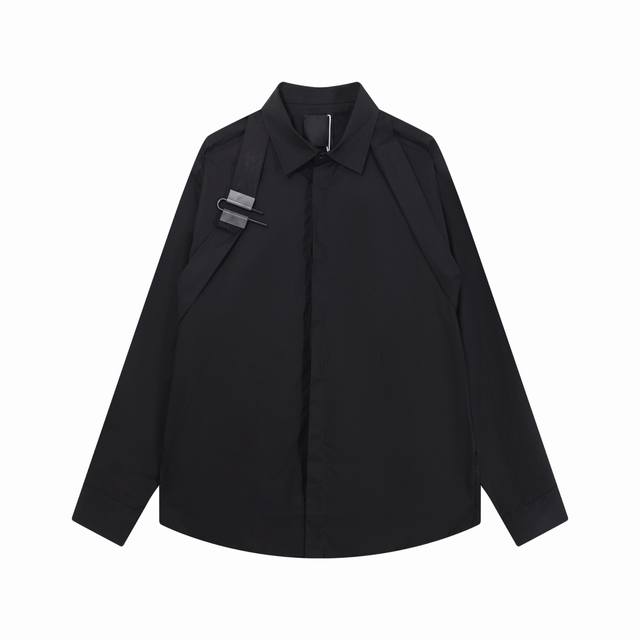 Gvc New Lock Button Long-Sleeve Shirt (Ddd) Size 44 46 48 50 (Ddd) Fabric: 40S p