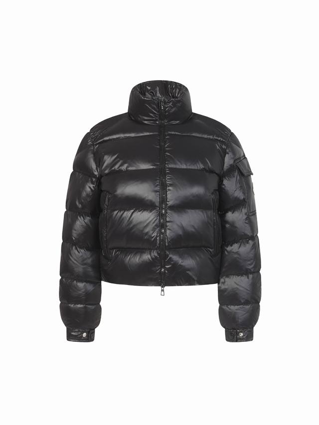 Moner 40 Etra Women's Short Goose Down Stand Collar Thick Bread Down Jacket. 95%