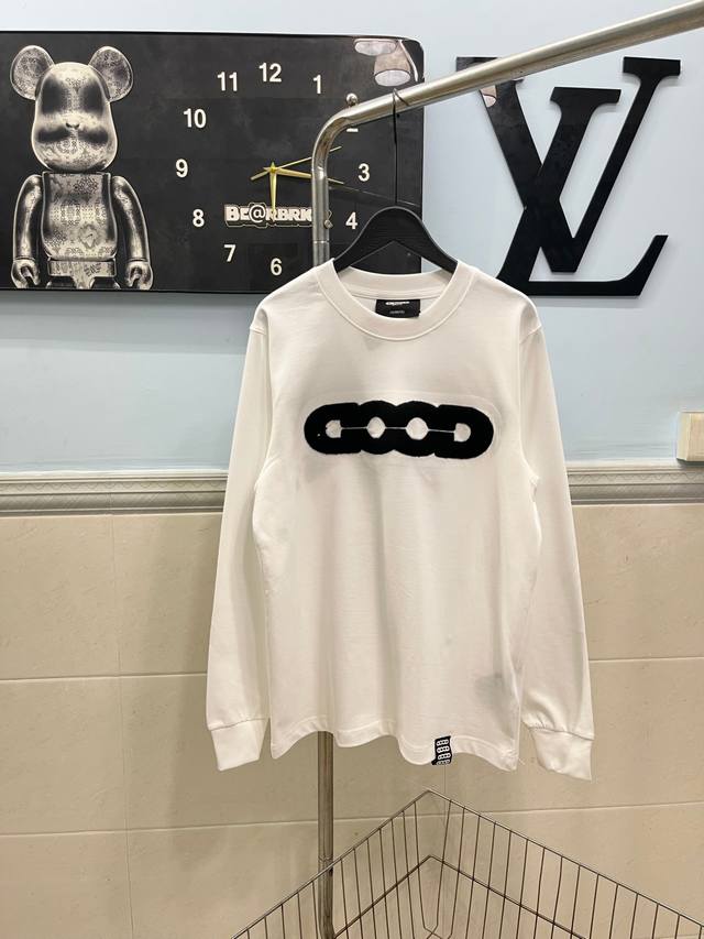 Style No. 238 Good Brand 2025Ss New Towel Embroidered Logo Map Long Sleeve. The Style No. 238 Good Brand 2025Ss New Towel Embroidered Logo Map Long Sleeve. The