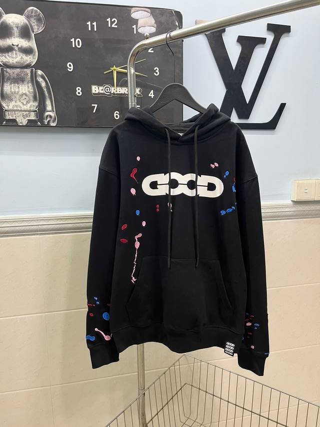 Style No. 224 Good Brand 25Fw New Thin Fleece Candy Embroidered 3D Letter Splatt