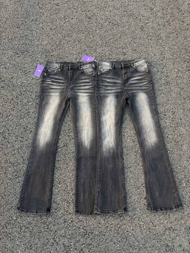 Bk015# High-volume model, real photos, Dc washed black denim, all three labels a