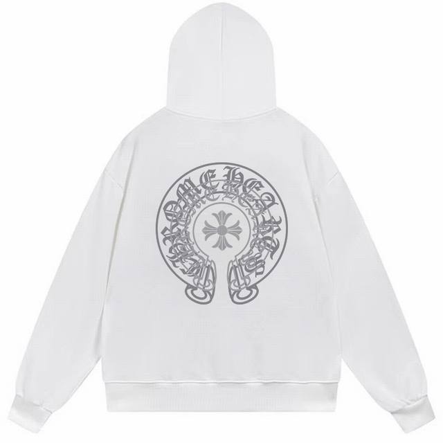 Style No. E26 - Chrome Hearts Printed Hooded Sweatshirt, Market Exclusive - 400g