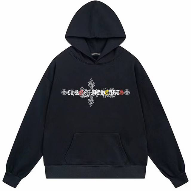 Style No. E02 - Chrome Hearts Printed Hooded Sweatshirt, Market Exclusive - 400g