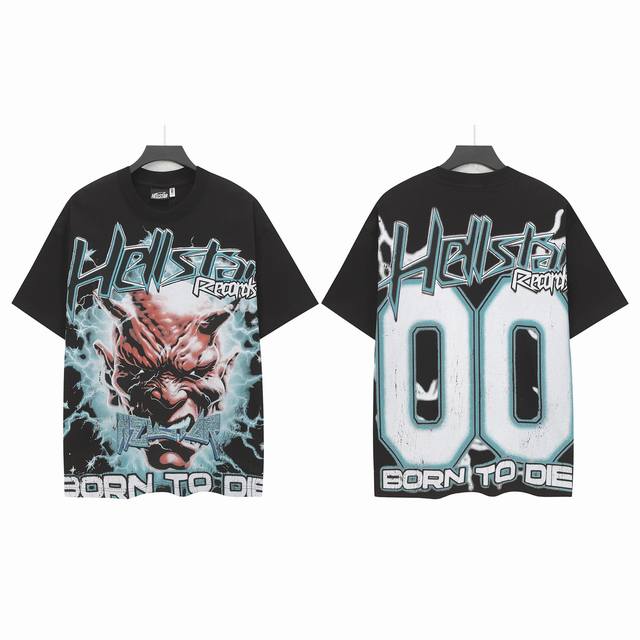 785# Purple & Black | In Stock Real Shot Hellstar Cross-border European and Amer