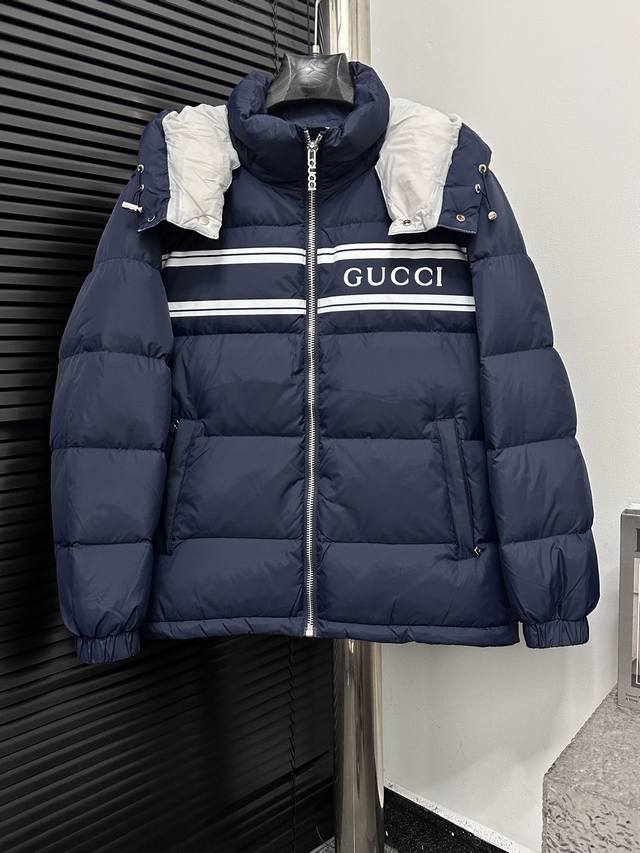 Gucci Autumn/Winter New Down Jacket (Ddd) Original Custom-Made, All Imported Har
