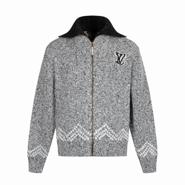 Exclusive Supply 1V X Nigo Sailing & Fishing Yarn Zipper Sweater Cardigan. The f