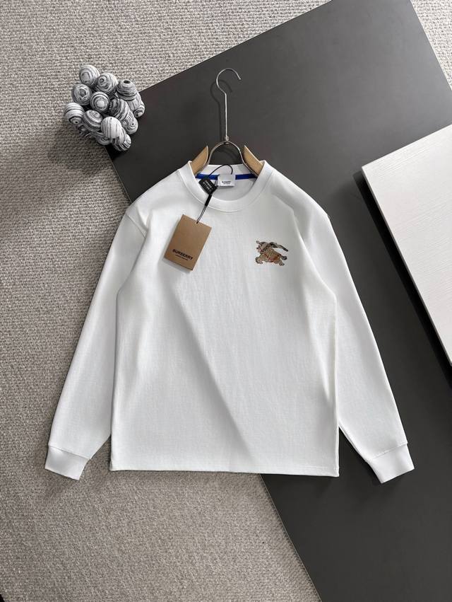 Burberry* Exclusive Quality Bestseller 2025 Autumn Long T-Shirt New Arrival High