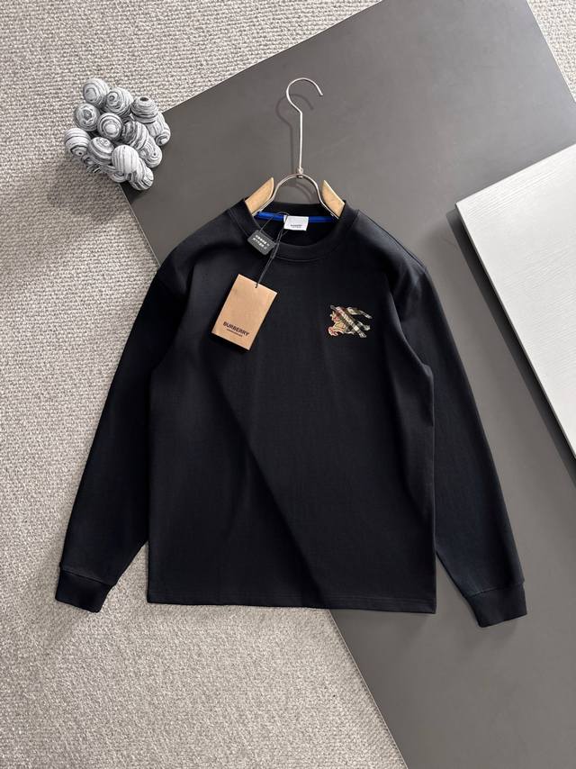 Burberry* Exclusive Quality Bestseller 2025 Autumn Long T-Shirt New Arrival High