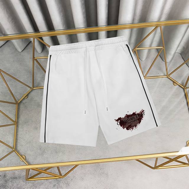 Dior Printed Cotton Shorts/Sweatpants/Capri Pants 1:1 replica fabric, 300g terry