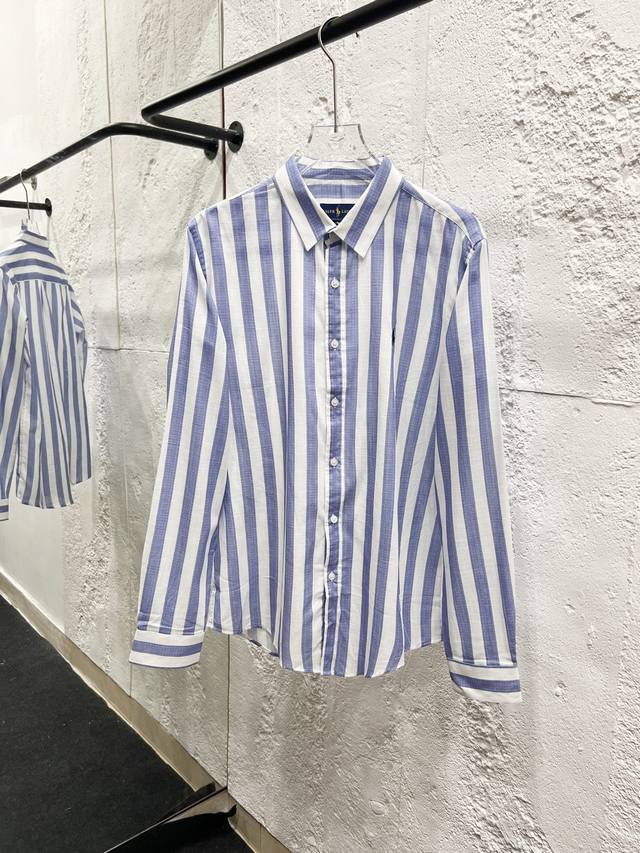 Style No.: T55 Ralph Lauren & Ralph Lauren Striped Shirt, Bamboo Cotton Material