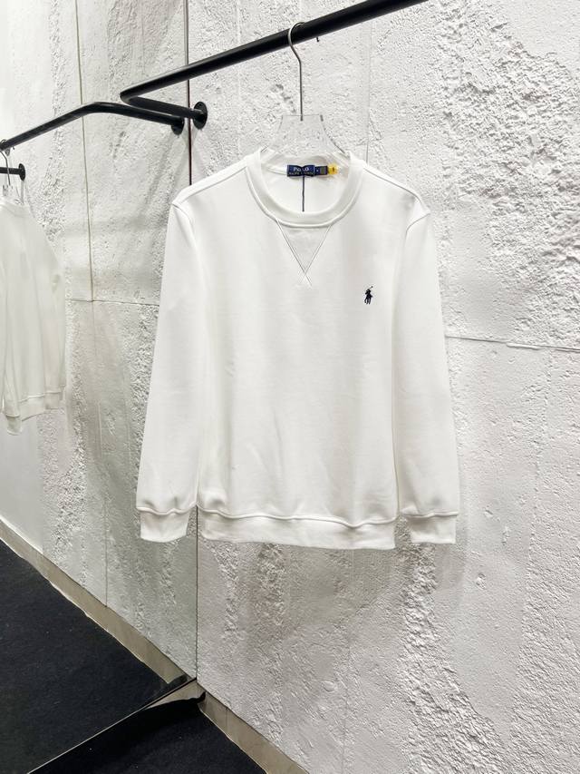 Style No.: T52 Ralph Lauren Crew Neck Sweatshirt with Embroidered Pony Logo, Mad