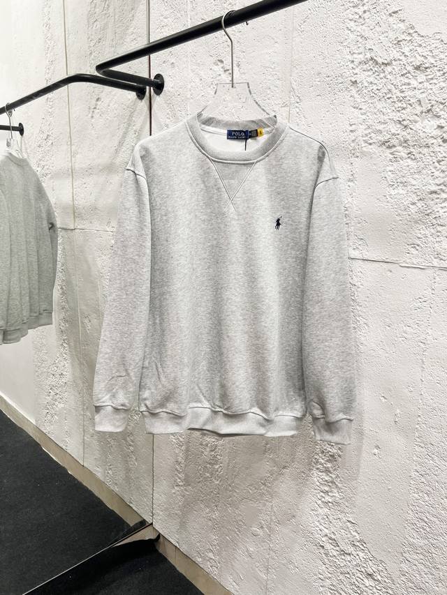 Style No.: T51 Ralph Lauren Crew Neck Sweatshirt with Embroidered Pony Logo, Mad