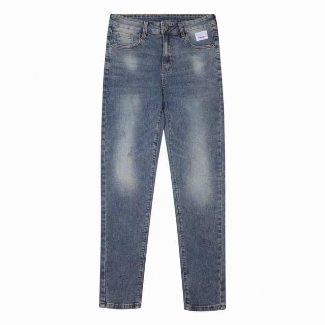 Style No.: H355 Burberry Classic Logo Pocket Straight Leg Jeans. Newest arrival,