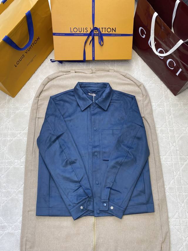 Dior 2025Ss Fall/Winter Classic Embossed Sheepskin Coat, developed from the orig