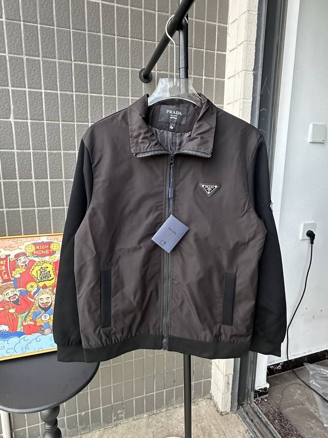 Style Number: Tt72 Prada Early Spring Stand Collar Latest Fashionable Spring and