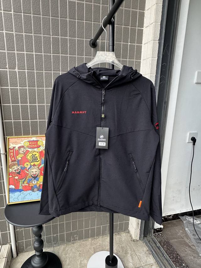 Style No. Tt65 Mammut Red Label Softshell Jacket Macun Latest Couple Hooded Wind