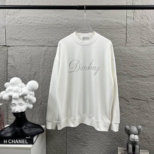 Dio* Christie Dior 2025 Early Autumn/Winter New Classic Letter Gold Sprinkled Si