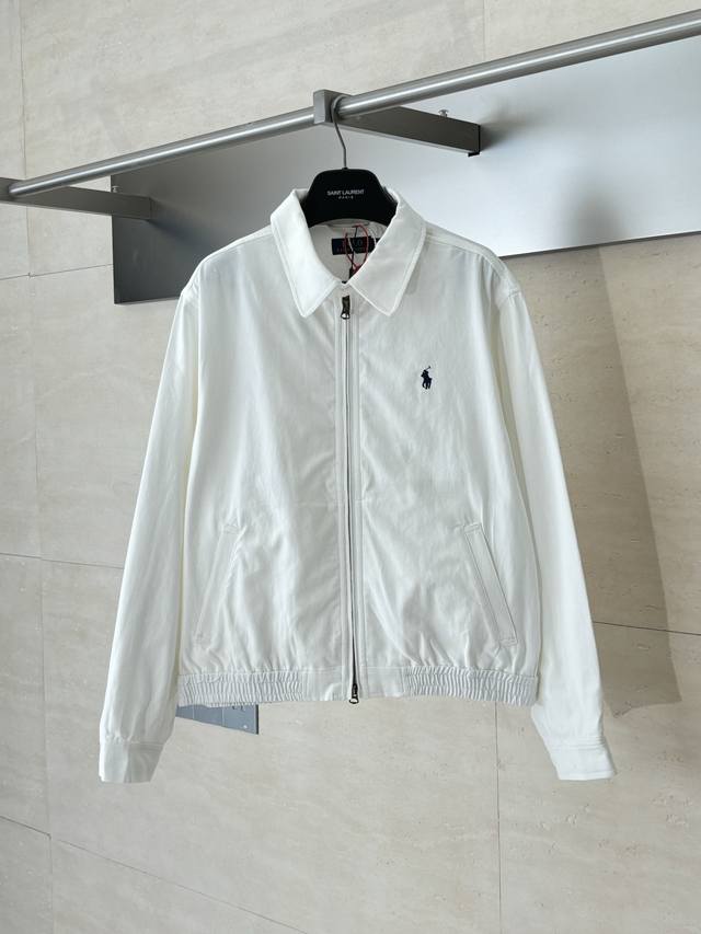 Ralph Laure* Ralph Laure equestrian embroidered zip-up jacket. Made of custom-ma