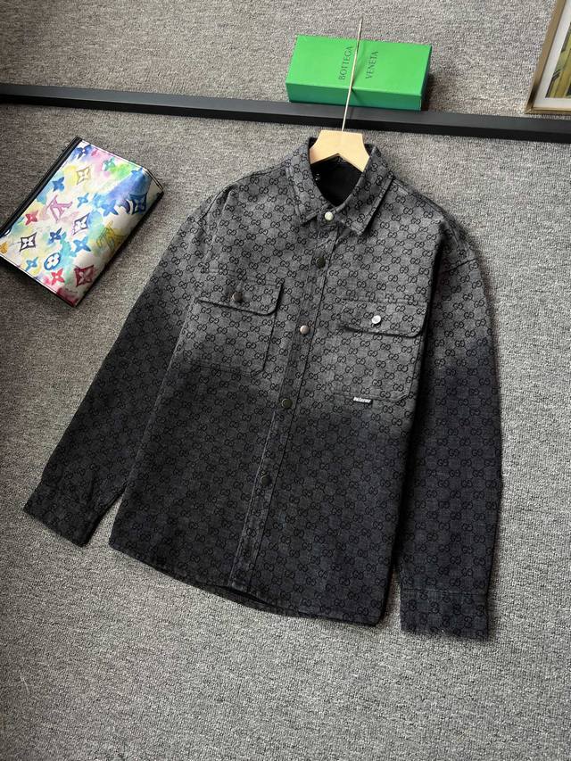 Gucci 2025 Fall/Winter New Jacket! High-end custom denim jacket, top-notch quali