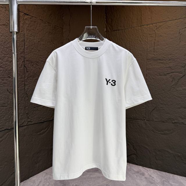 Y3* Yohji Yamamoto* 2025 Autumn/Winter New Short-Sleeve T-Shirt Custom Pure Cott