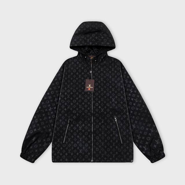 2025 Lv (Louis Vuitton) Autumn/Winter New Style Hardware Logo High-Quality Hoode