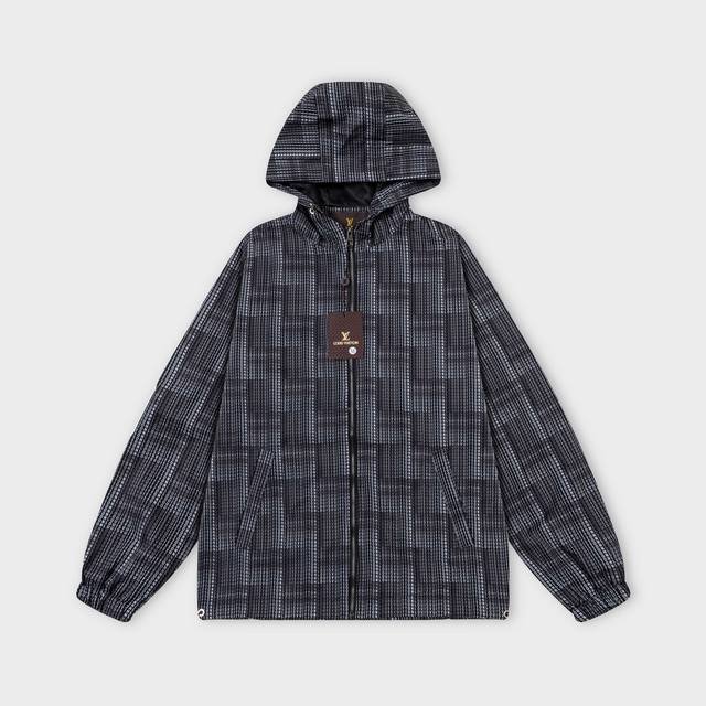 2025 Lv (Louis Vuitton) Autumn/Winter New Style Hardware Logo High-Quality Hoode