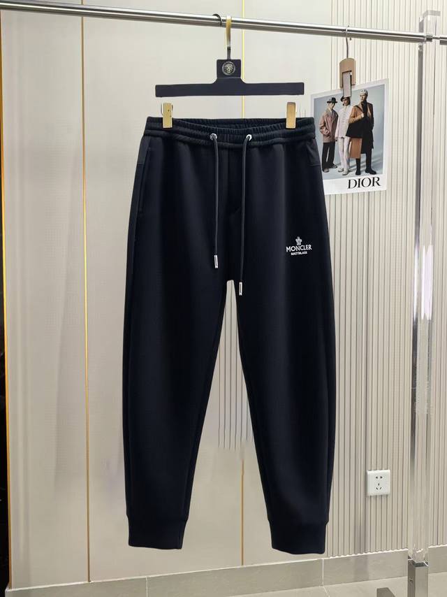 Moncler 2025 Spring New Casual Pants! Available simultaneously on the official w