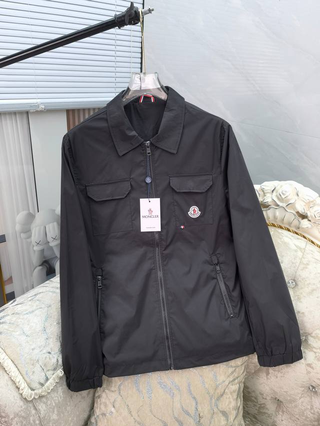 Moncler 2025 Spring New Men's Jacket, High-End Version! Custom-made fabric for s