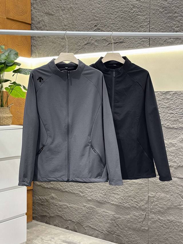 New Arrival! Descente 25Ss Spring/Autumn New Stand Collar Jacket, Casual and Sty