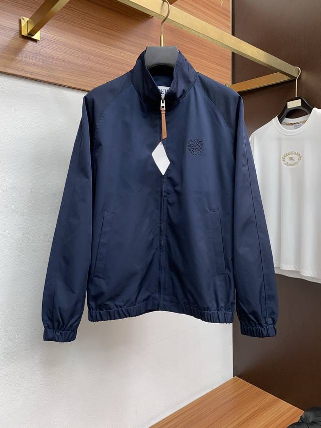 Loewe's latest stand-collar jacket, released simultaneously with boutique styles