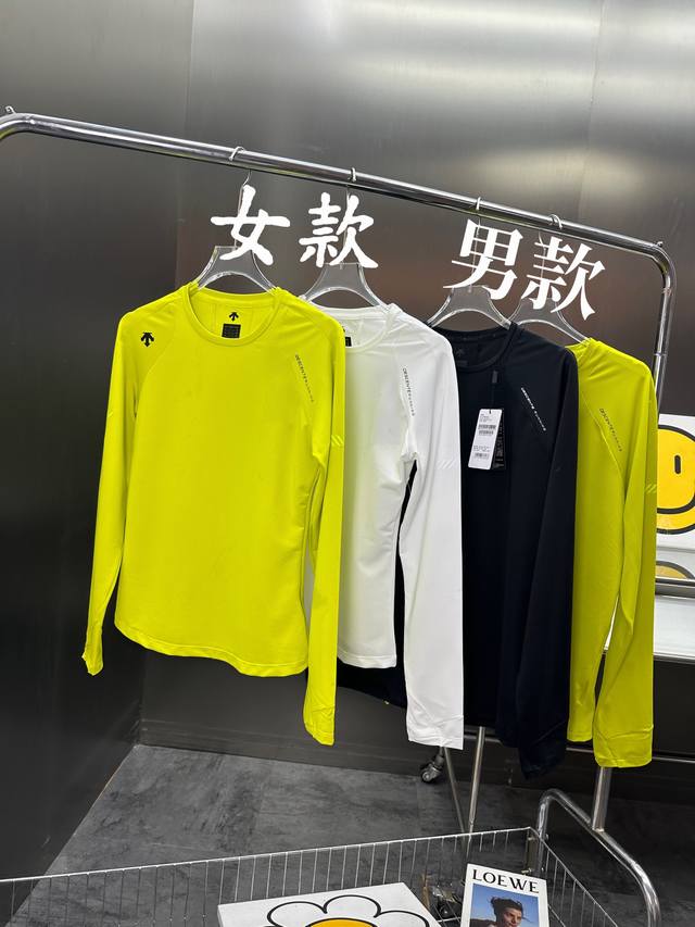 Descente Women's Running Series F360 Long-Sleeve Crew Neck Knit T-Shirt 2025 Aut