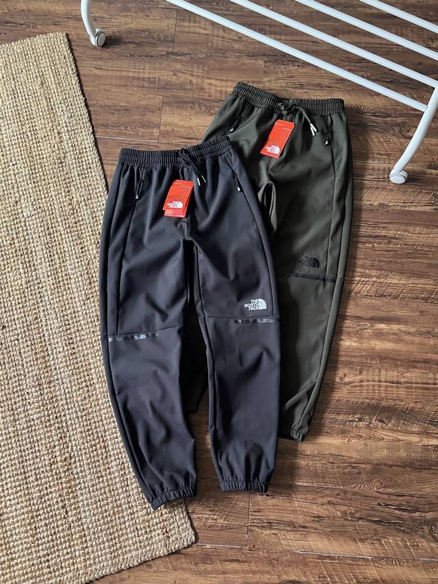 North Face Fleece-Lined Softshell Jogger Pants. Made with advanced softshell fab