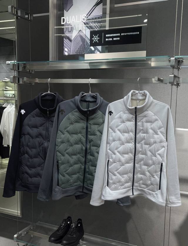 Ds Descente 2025 Autumn/Winter New Golf Series! 90% White Duck Down Men's Lightw