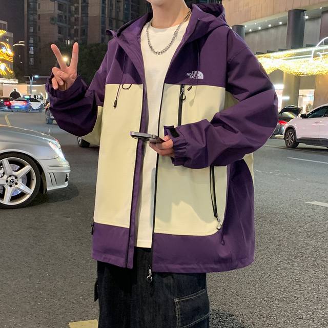 High-quality North Face 25Ss Autumn Four Colors Autumn Data Style Men's Trendy J