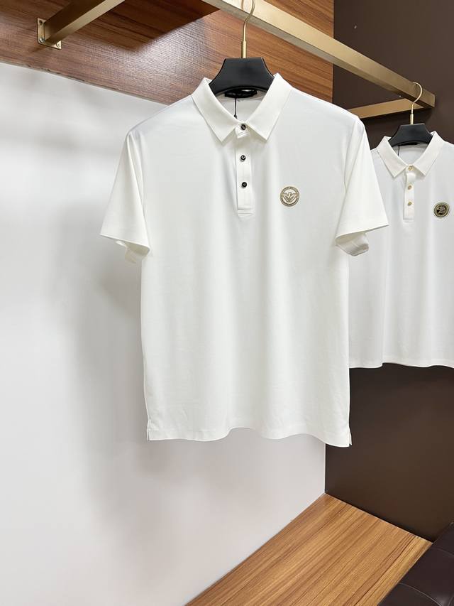 Armani 2025 New Polo Shirt with Lapel - Rarely available through trading compani