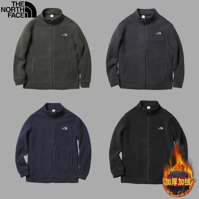 The North Face Fall/Winter New Arrival, Unisex Stand Collar Versatile Casual Fle