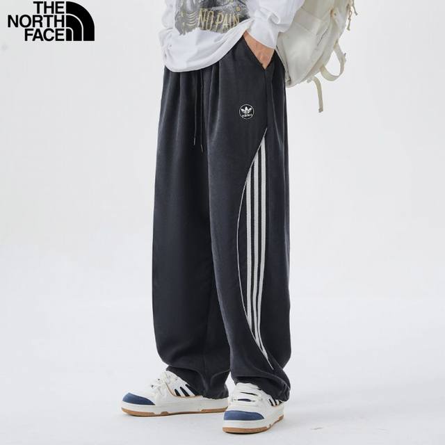 Adidas Originals Fall New Arrival, Men's Elastic Waist Classic Striped Three Str