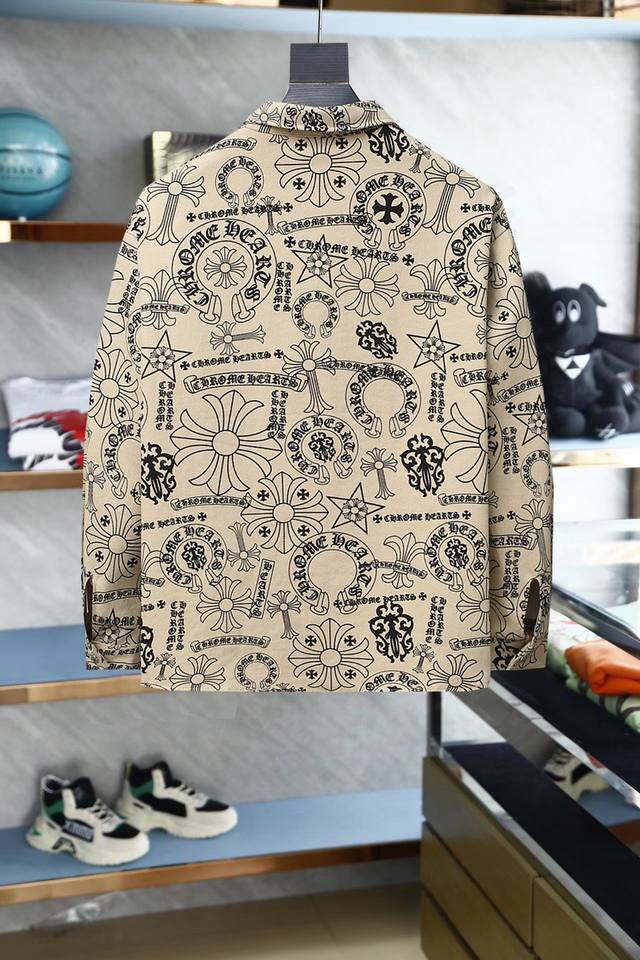 Chrome Hearts 2025 Spring/Autumn New Arrival Jacket. A runway piece in perfect c