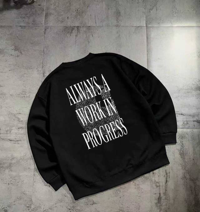 New Arrival: Silver Fox Velvet Carhart Series Basic Couple Crew Neck Sweatshirt