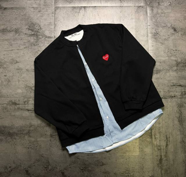 New Arrival! Play American Striped Cardigan Limited Autumn New Arrival Series Co