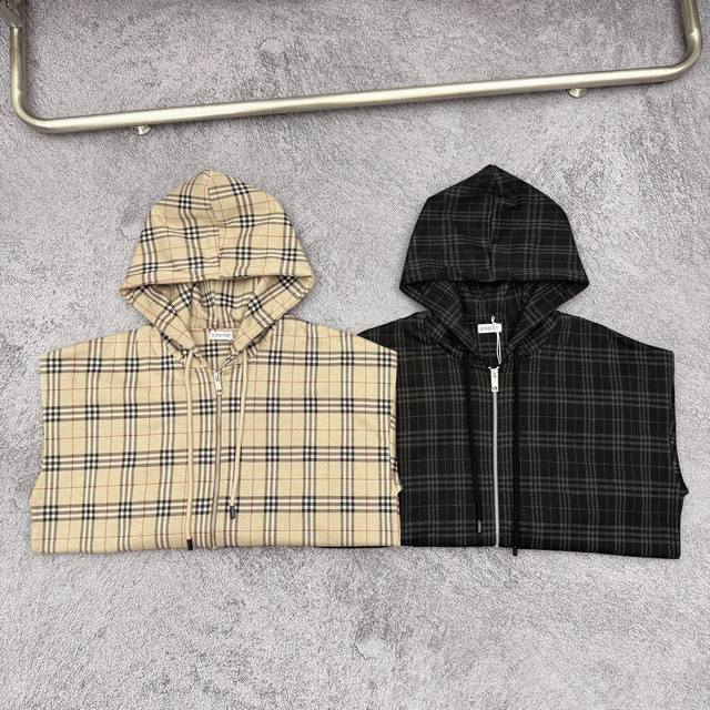 Highly Selected Good Find! Burberry New Men's Casual Hooded Cardigan Jacket! Cla